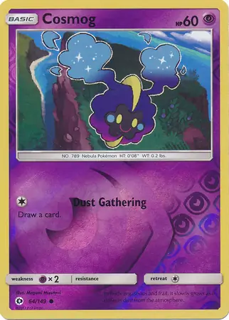 Cosmog, catalogue front