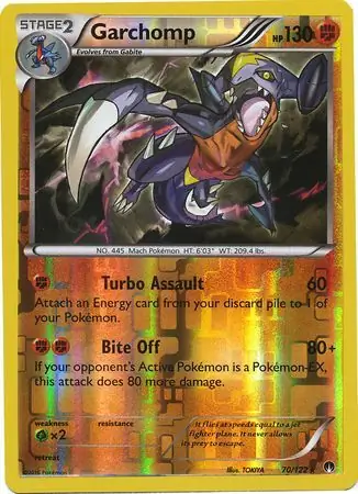 Garchomp, catalogue front