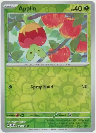 Applin, catalogue front