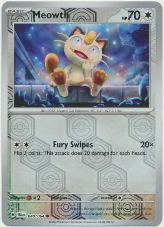 Meowth, catalogue front