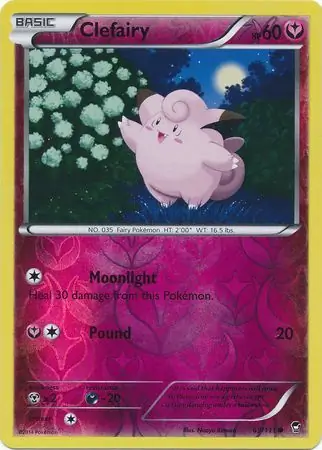 Clefairy, catalogue front
