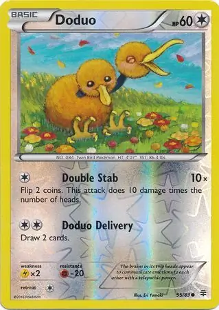 Doduo, catalogue front