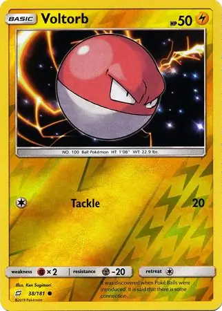 Voltorb, catalogue front