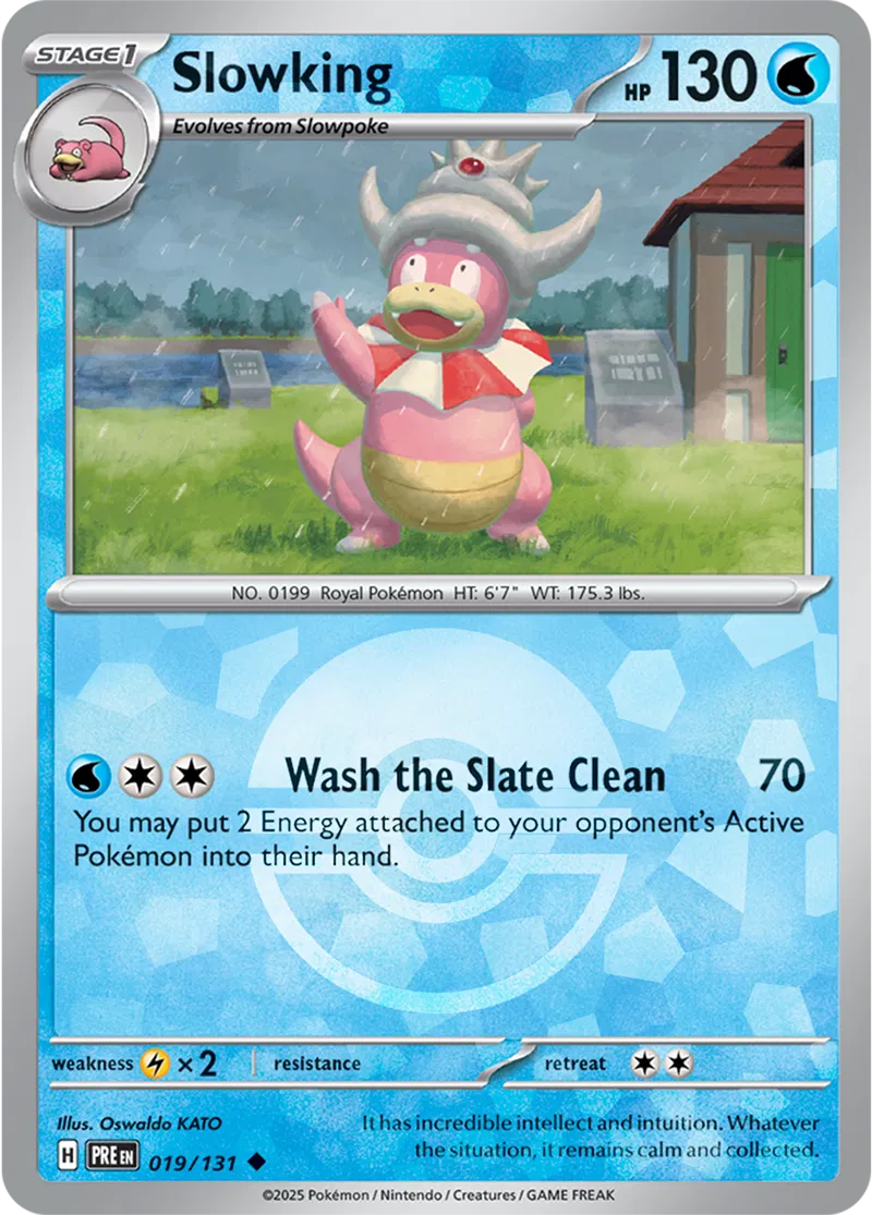 Slowking, catalogue front