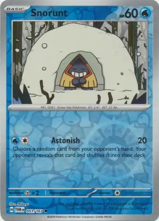 Snorunt, catalogue front