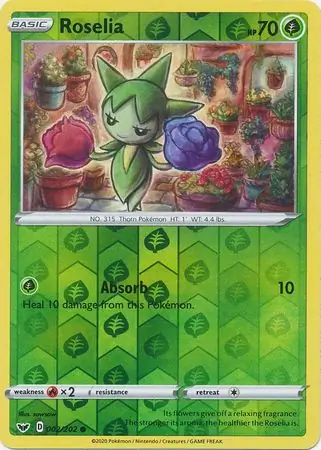 Roselia, catalogue front