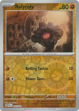 Rolycoly, catalogue front