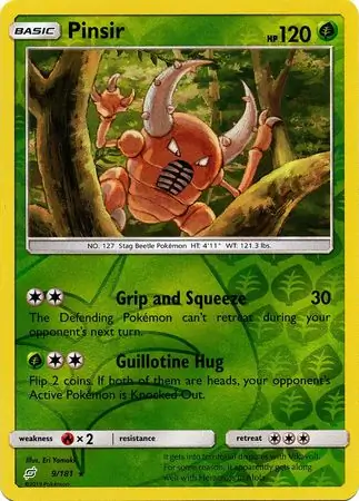 Pinsir, catalogue front