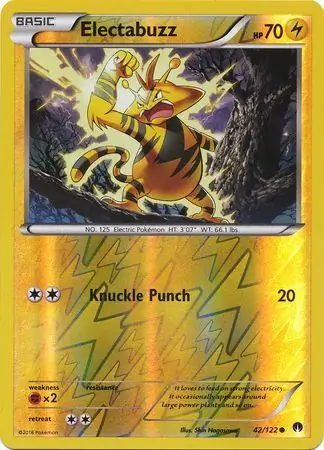 Electabuzz, catalogue front