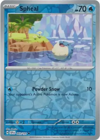 Spheal, catalogue front