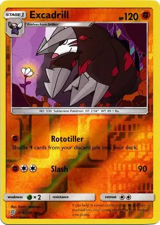 Excadrill, catalogue front
