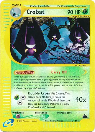 Crobat, catalogue front