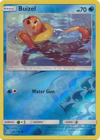 Buizel, catalogue front