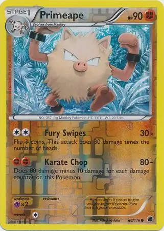 Primeape, catalogue front