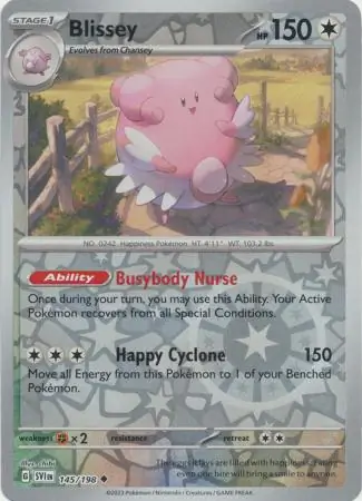 Blissey, catalogue front
