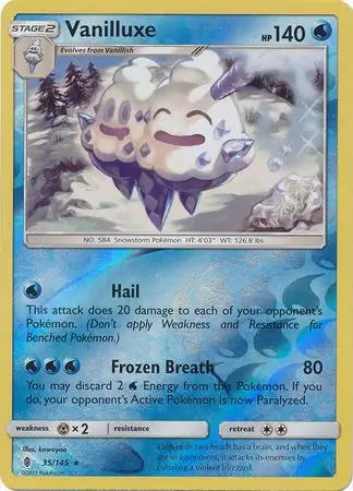 Vanilluxe, catalogue front