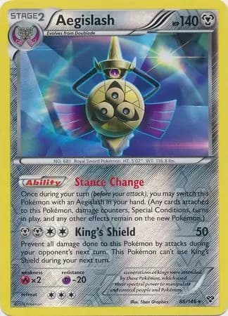 Aegislash, catalogue front