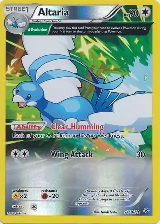 Altaria, catalogue front