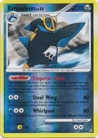Empoleon, catalogue front