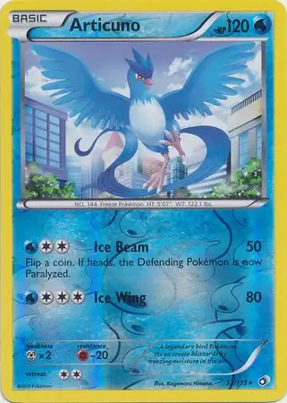 Articuno, catalogue front