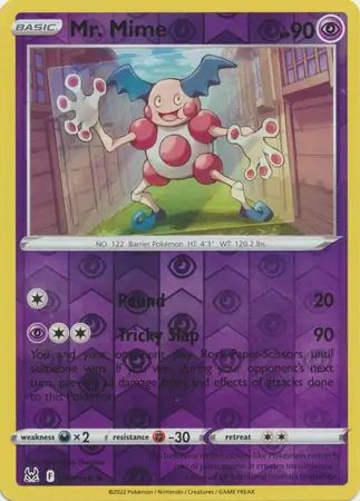 Mr. Mime, catalogue front
