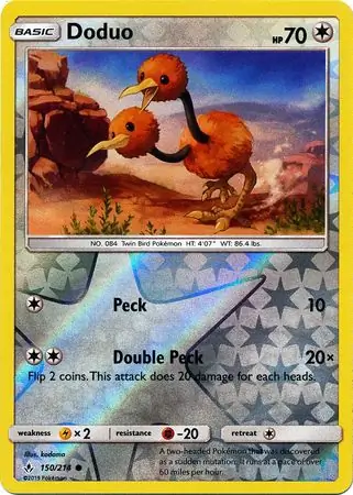 Doduo, catalogue front