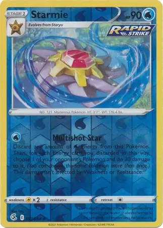 Starmie, catalogue front