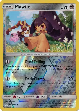 Mawile, catalogue front