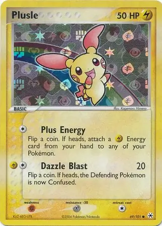 Plusle, catalogue front