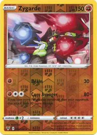 Zygarde, catalogue front