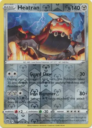 Heatran, catalogue front