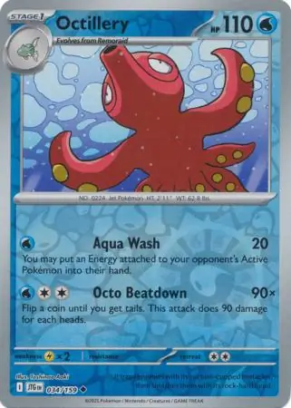 Octillery, catalogue front