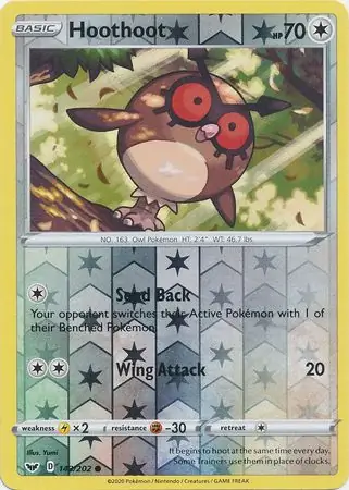 Hoothoot, catalogue front