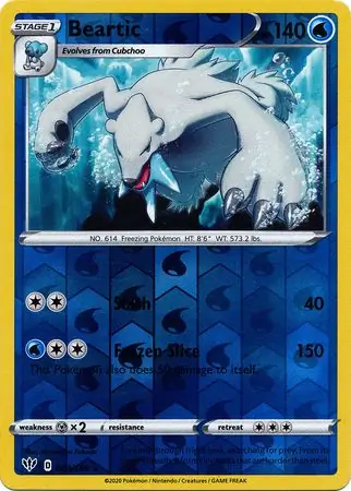 Beartic, catalogue front