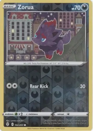 Zorua, catalogue front