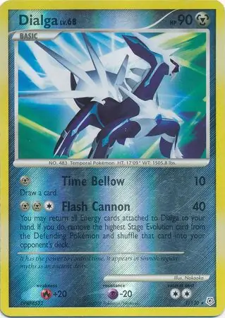 Dialga, catalogue front