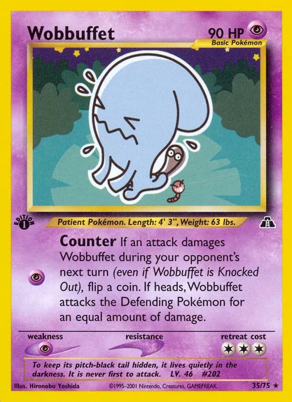 Wobbuffet, catalogue front