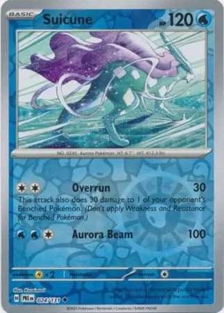 Suicune, catalogue front