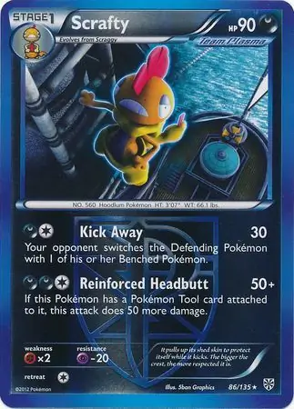 Scrafty, catalogue front