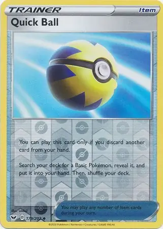 Quick Ball, catalogue front