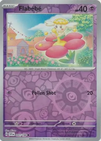 Flabébé, catalogue front