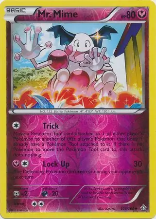 Mr. Mime, catalogue front