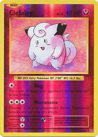 Clefairy, catalogue front