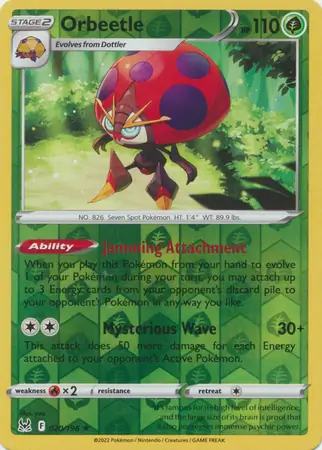 Orbeetle, catalogue front