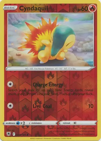 Cyndaquil, catalogue front