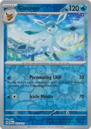 Glaceon, catalogue front