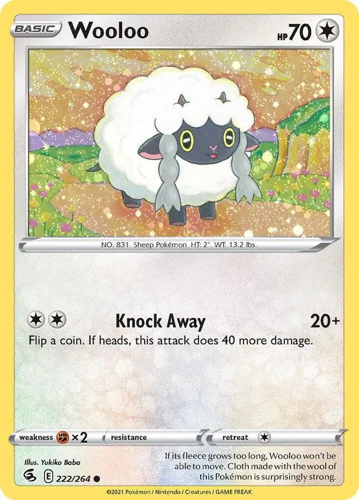 Wooloo, catalogue front