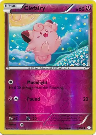 Clefairy, catalogue front