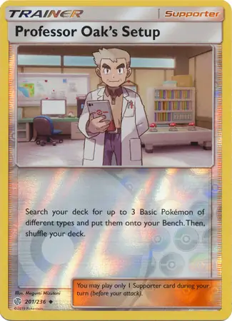Professor Oak’s Setup, catalogue front