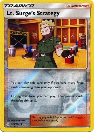 Lt. Surge’s Strategy, catalogue front